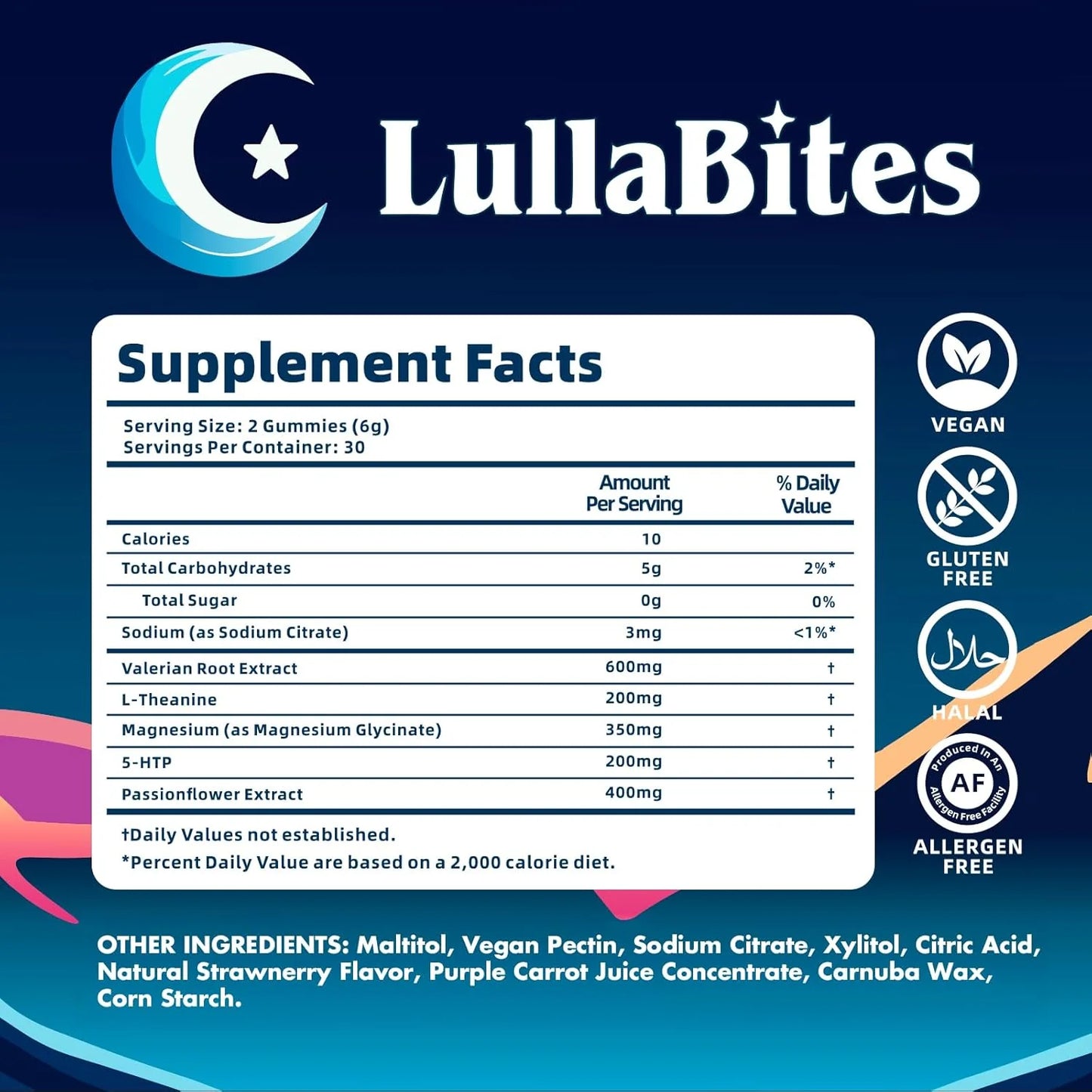 Lulla Bites - Natural Sleep Gummies
