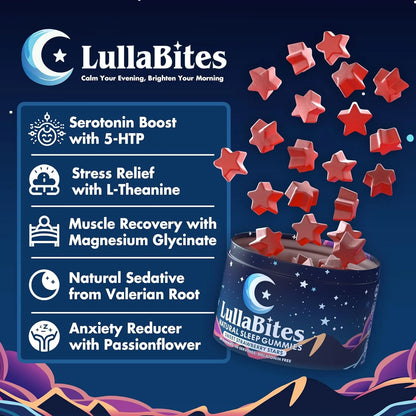 Lulla Bites - Natural Sleep Gummies